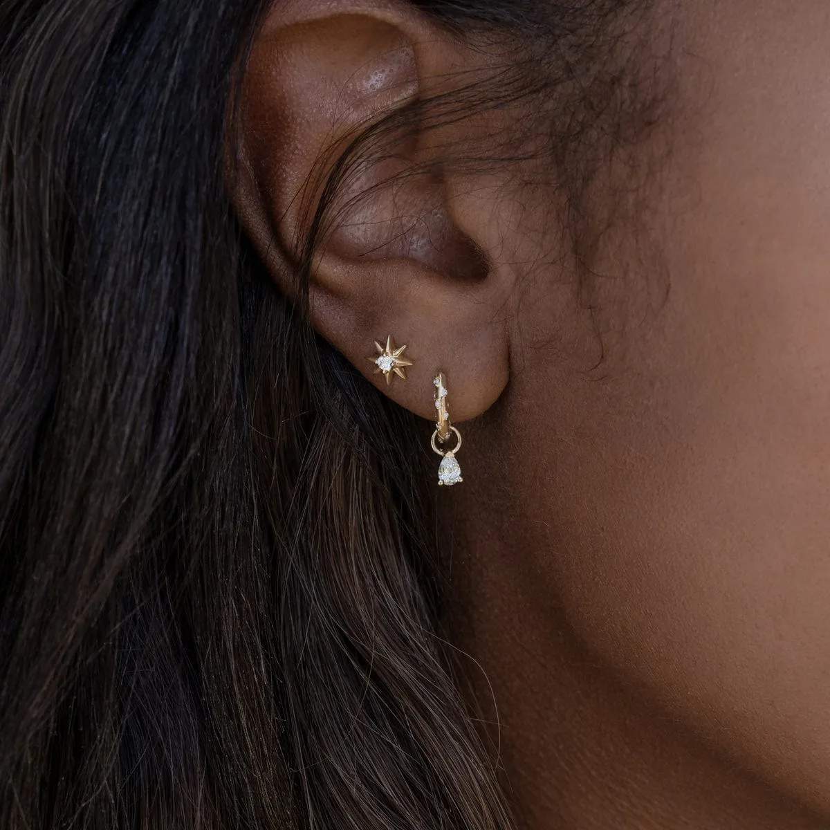 يوري 3 قطعة عنصر كلاسيكي لتقوم بها بنفسك ديسمبر جوهرة الميلاد قلادة مطلية بالذهب عيار 18 قيراط للحفاظ على اللون إكسسوار ذاتي الصنع هدية نسائية