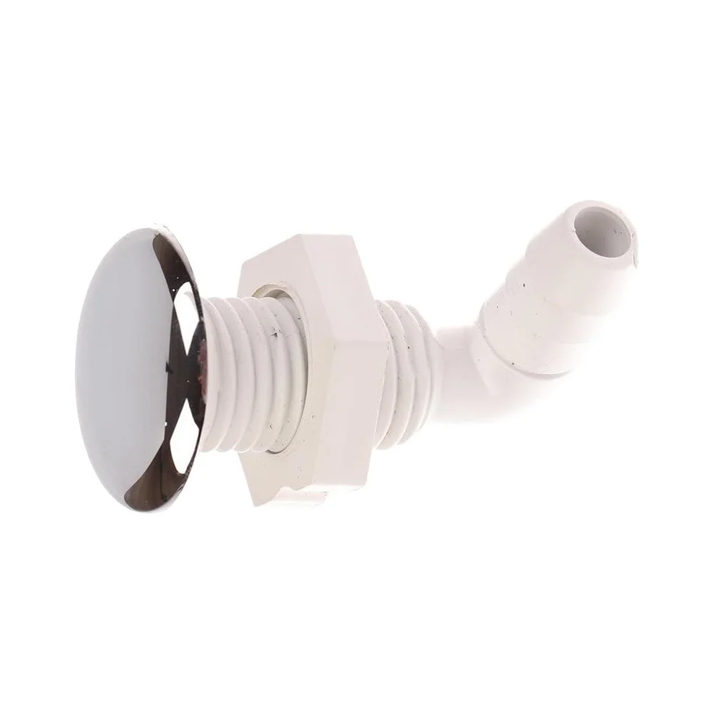 Chrome Air Nozzle Tub Air Jet Nozzle Upgrade For Relaxation Tub Massage Bathtub Chrome-plated Finish High-quality Plastic