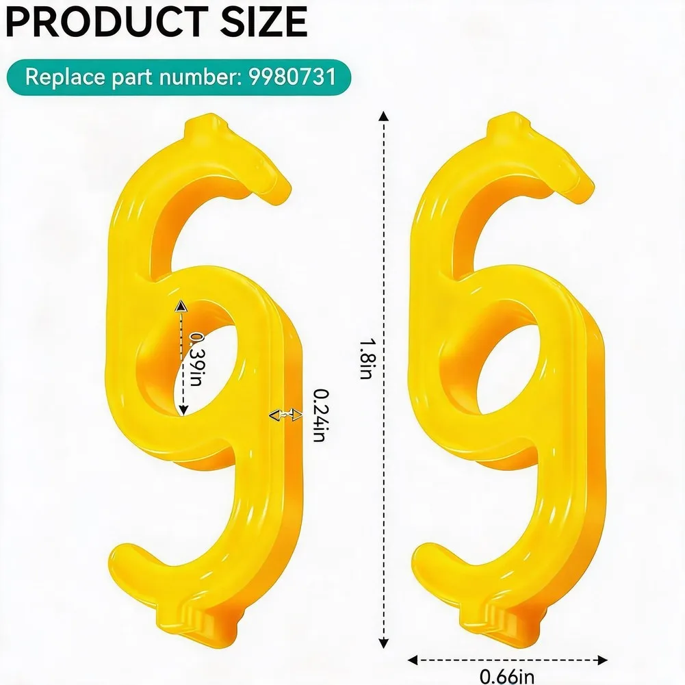 9980731 Cartridge Locking Hook Pool Robot Parts For Dolphin-M4 Filter Clip Replacement Filter Clip For Dolphin Pool Cleaner