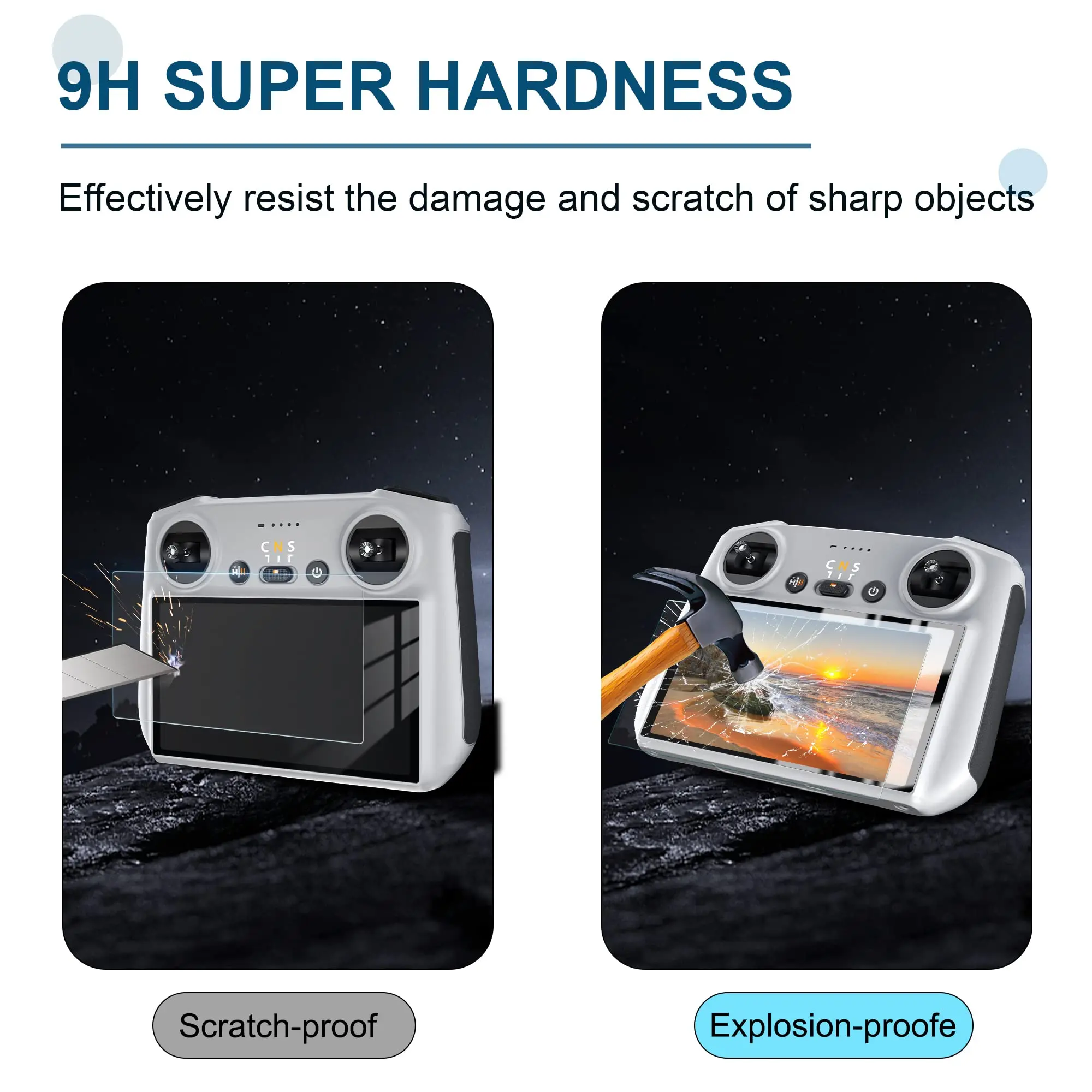 Tempered Glass for DJI Mini 5 4 Pro RC 2 Remote Control Screen Protector for DJI Mini4 Pro RC2 Anti-scratch Film Accessories - Image 4
