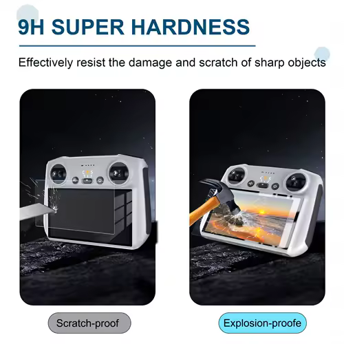 Tempered Glass for DJI Mini 5 4 Pro RC 2 Remote Control Screen Protector for DJI Mini4 Pro RC2 Anti-scratch Film Accessories - Image 4