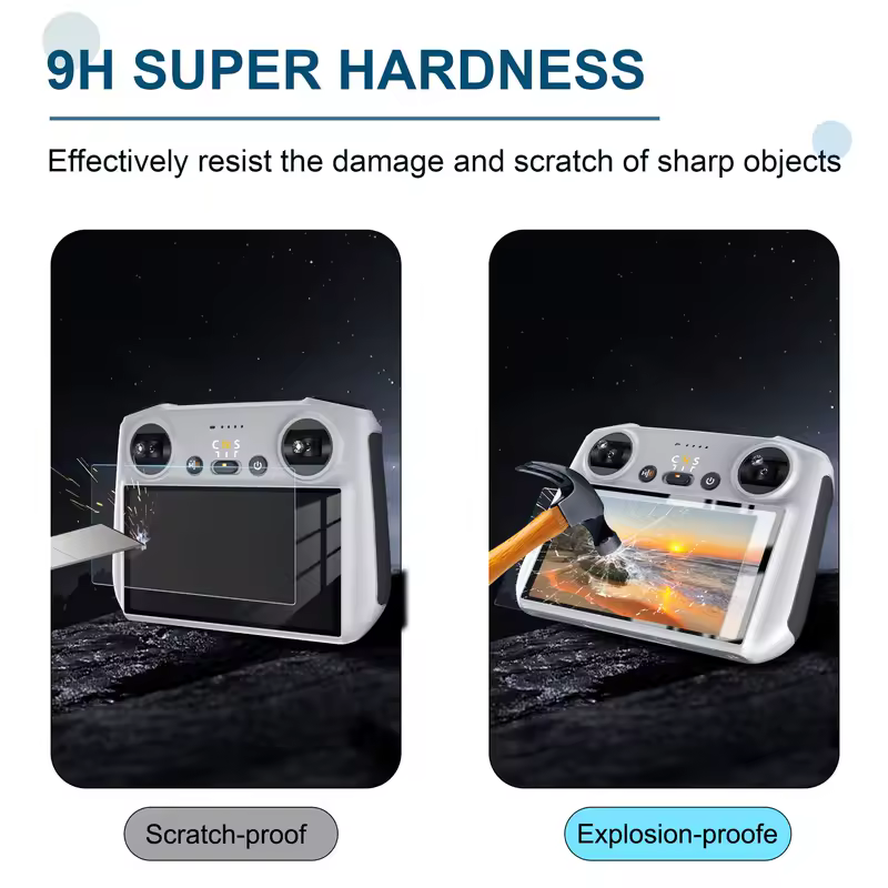 Tempered Glass for DJI Mini 5 4 Pro RC 2 Remote Control Screen Protector for DJI Mini4 Pro RC2 Anti-scratch Film Accessories - Image 4