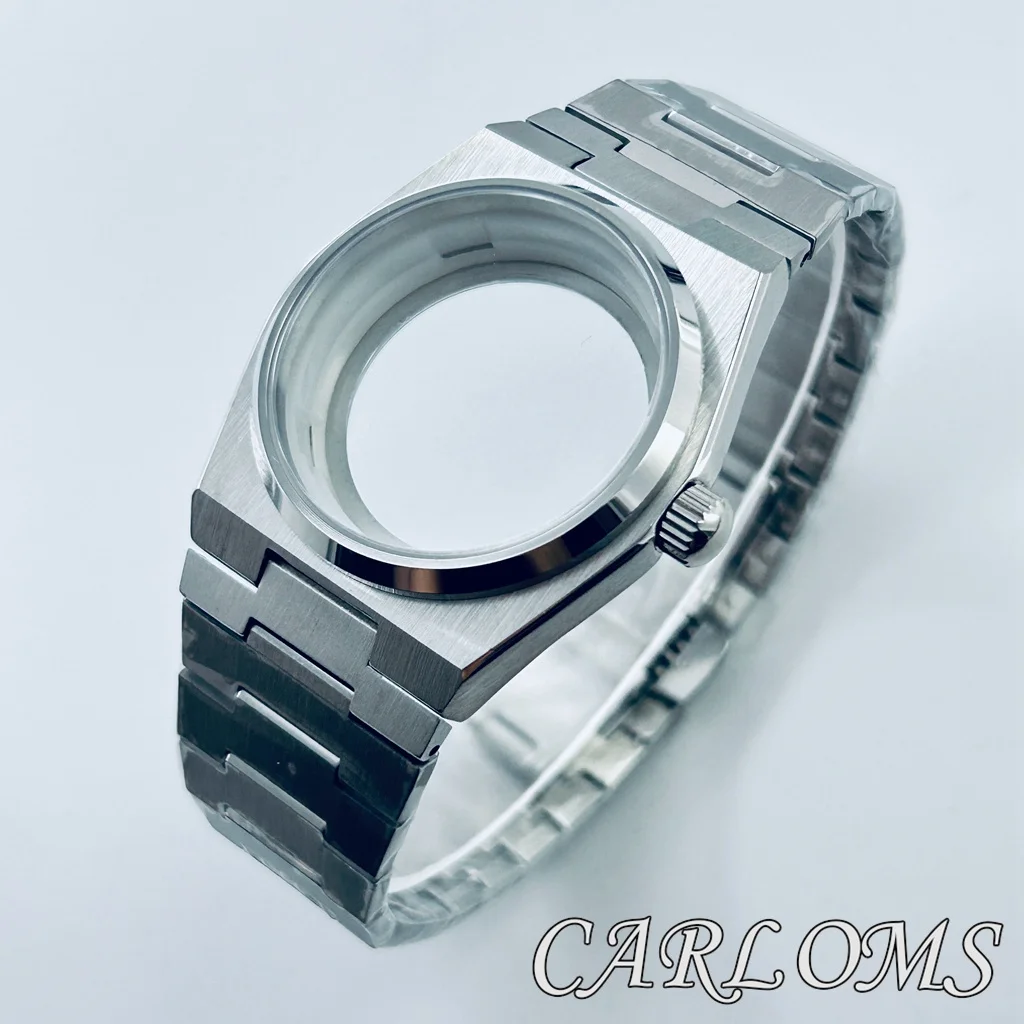 40mm Super Player NH34 NH35 H36 NH38 NH39 NH70 NH72 Watch Case Sapphire Glass For 28.5mm 31.8mm Dial