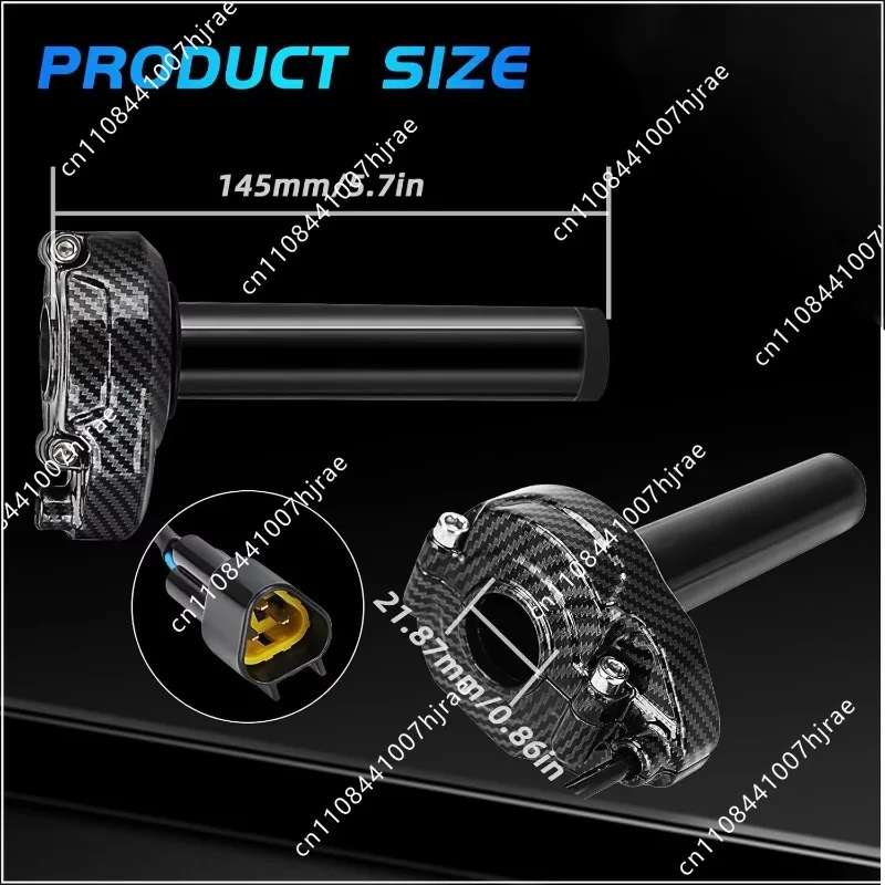 Applicable to Surron Light Bee X Motorcycle Carbon Fiber Throttle Motorcycle Accessories