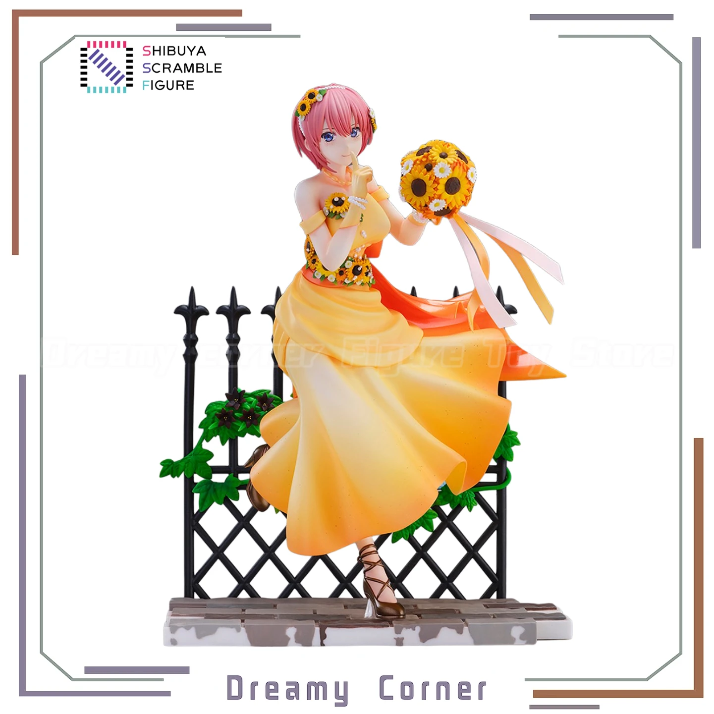

【In Stock】Original SSF EStream The Quintessential Quintuplets Nakano Ichika Floral Dress Ver 1/7 Scale Figure Model Collection