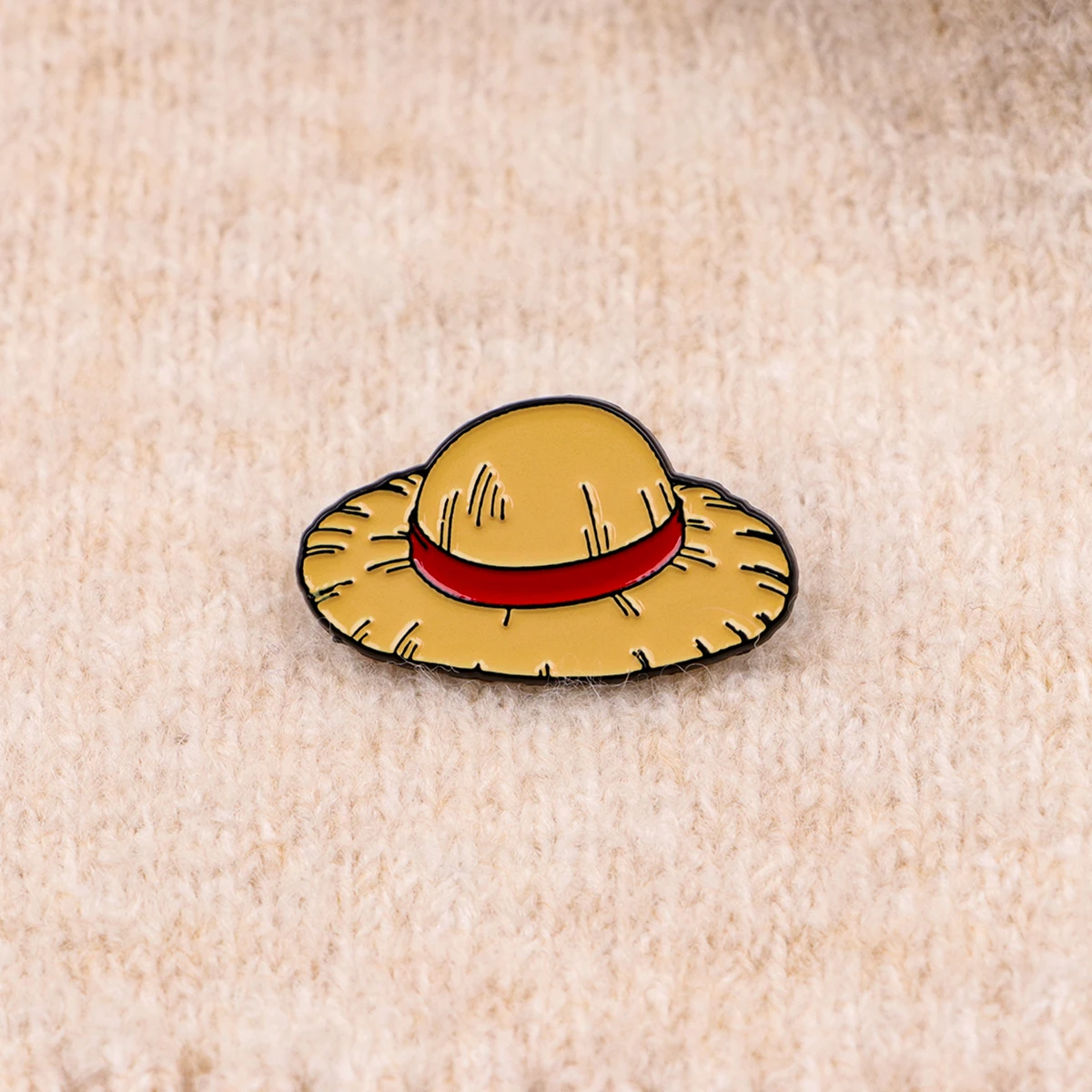 Niedliche Piraten-Emaille-Pins, Anime-Hut-Broschen für Rucksäcke, Hut-Reversnadeln, Abzeichen für Fans, Geschenke, Cosplay-Zubehör, Spielzeug