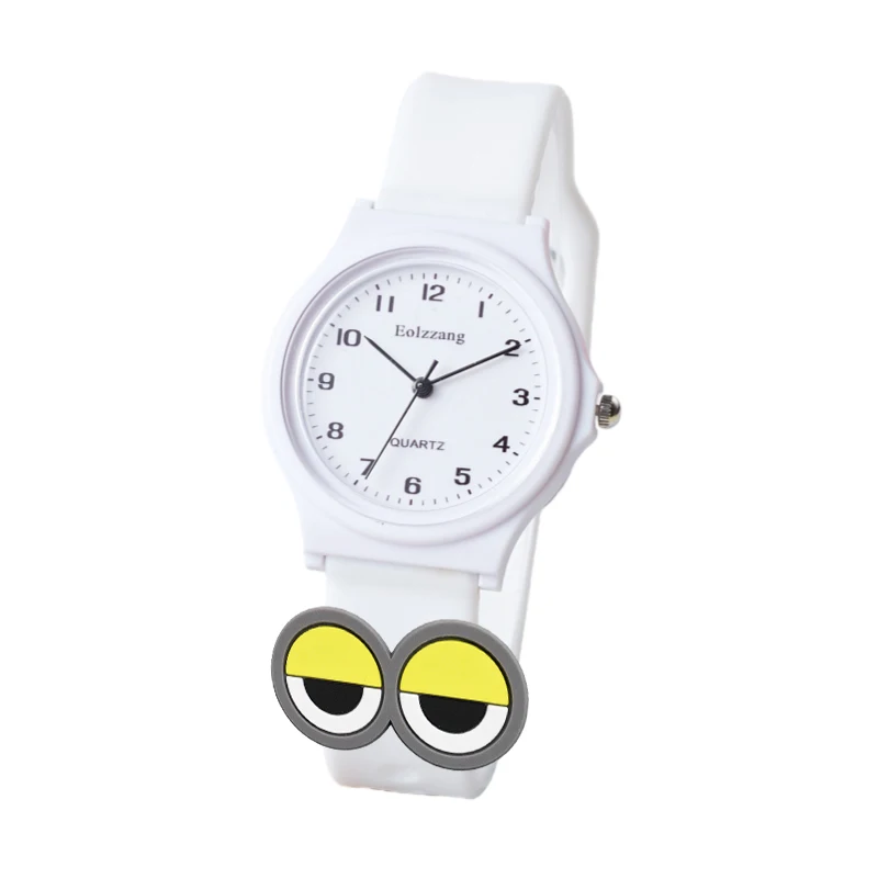新しい黄色のバナナマン男の子女の子腕時計子供ミニマリストかわいい子供漫画腕時計ギフト子供のための女の子時計