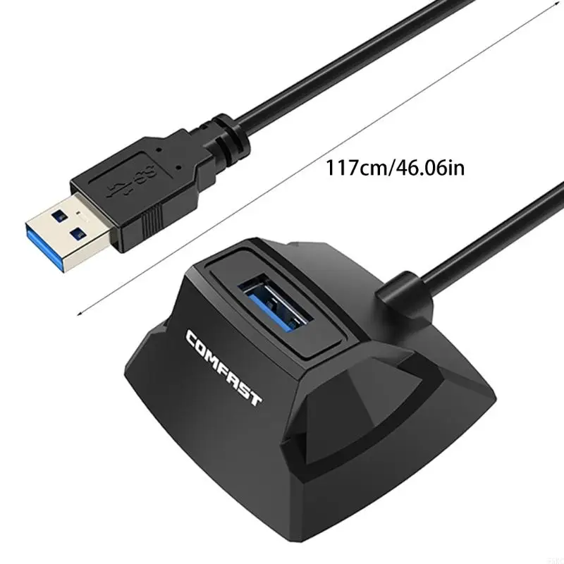 55KC USB3.0 Male à une rallonge féminine avec support support le données à 5 Gbit / s avec câble