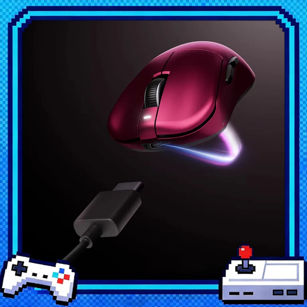 VGN Dragonfly F1 V5 Mouse Tri Mode Wireless Mouse PAW3955 8000Hz Polling Rate Lightweight Gaming Mice PC Accessories