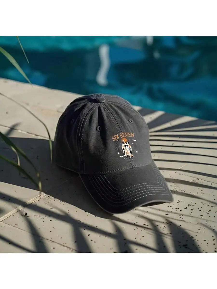 

Six Seven Meme Design Baseball Cap Unisex Casual Hat For Halloween Parties And Daily Wear