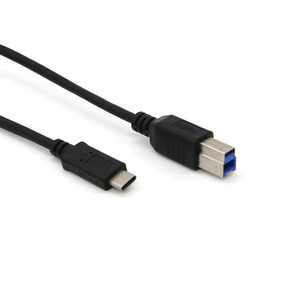 USB C do USB B 3.0 kabel USB 3.0 typu C do typu B kabel do drukarki kompatybilny ze stacją dokującą skaner zewnętrznych sterowników twardych