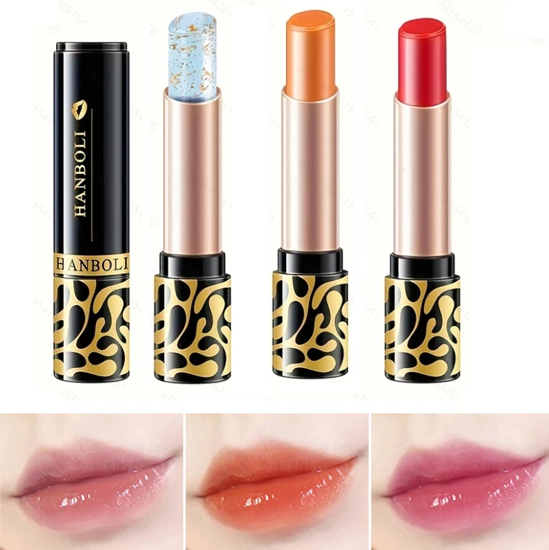 Rossetto che cambia colore, con una formula idratante, impermeabile e non grassa a lunga durata, crea un bellissimo trucco labbra