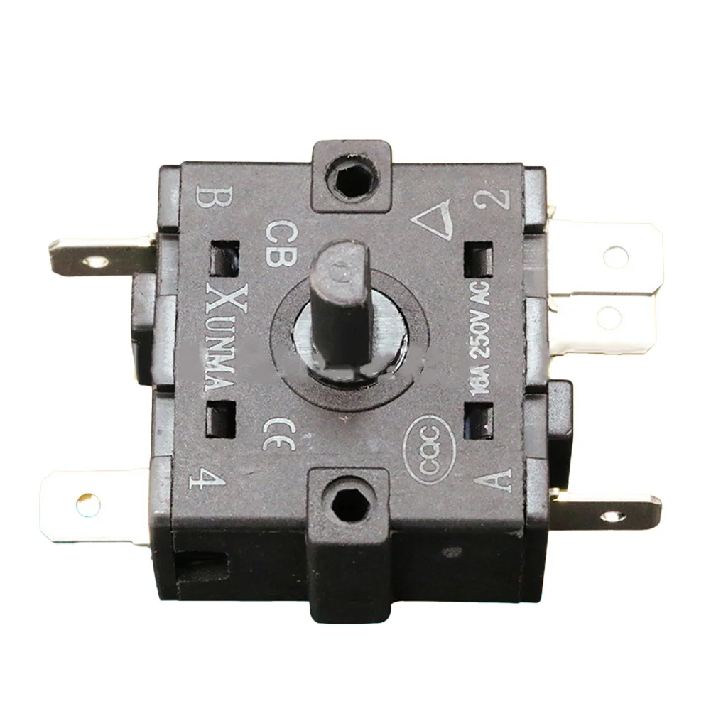 Electric Heater Gear Switch Stove Accessories 3-pin 5-pin Gear Adjustment Switch Temperature Control Switch