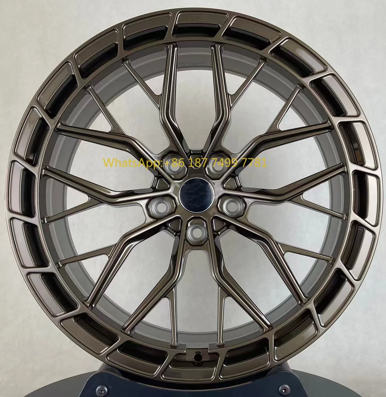 

Multi Spokes Bronze Forged Wheel Rims 18 19 20 21 22 23 Inch Car Rims for . G30 G20 F30 . Rs3 Rs6 Rs8 5*120 5*112