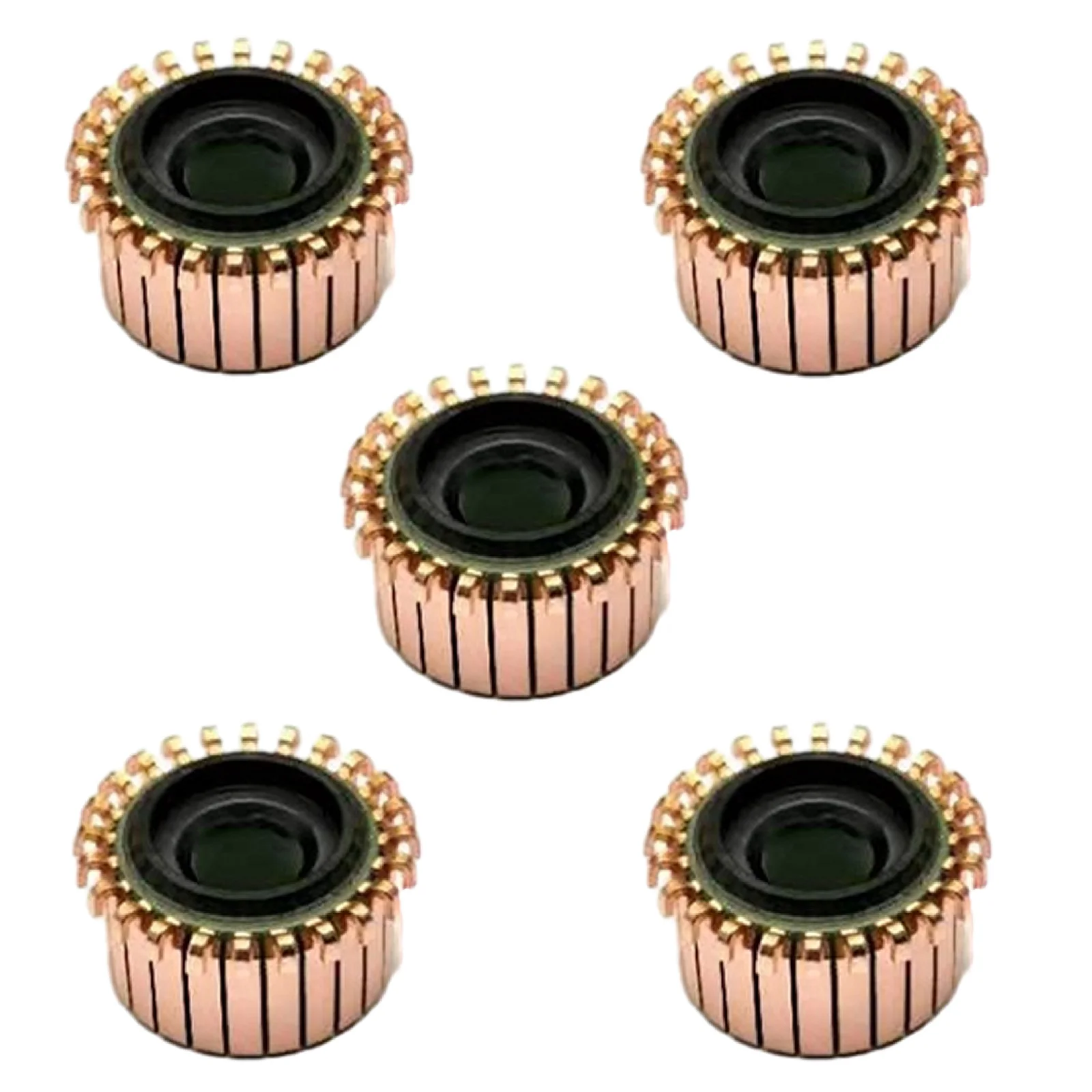 Accessories Commutator 1/5/10pcs 24P Teeth Copper Commutator Electrical Motor High-speed DC Motors Business Industrial