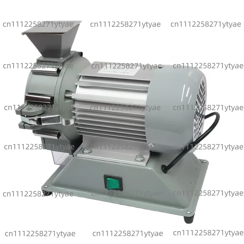 50G Electric Micro Plant Grinding Machine, 1400R/Min Soil Pulverizer Crusher Spice Grinder  for Grains Spices Herbs Pepper FZ102