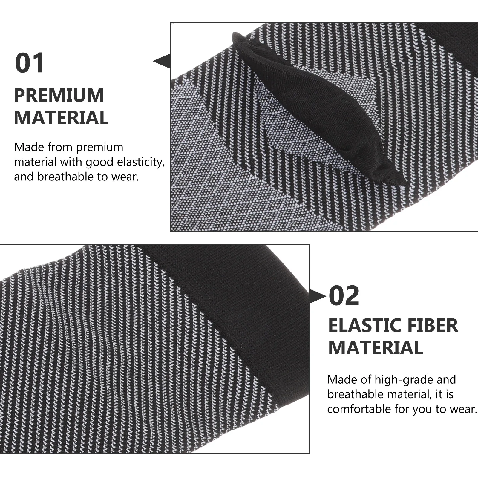 

1 пара компрессионных носков для поддержки голеностопного сустава, дышащие, для облегчения боли при плантарном фасциите, для занятий спортом, бега, тяжелой атлетики, активного отдыха на природе