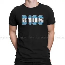 Maradona Crewneck TShirts Dios Print Men's T Shirt Funny Clothing