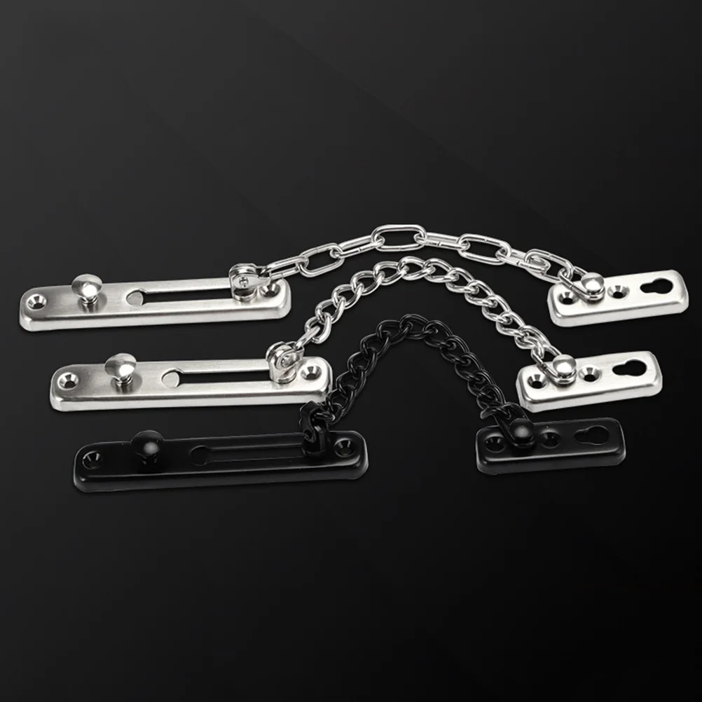 

Thickened Wide Stainless Steel Door Chain Security Buckle for Home Hotel Door Chain Guard Latch Lock Latch Lock