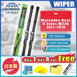 For Mercedes Benz B Class W246 2011~2019 B180 B200 B220 B250 Car Front Wiper Blades Windscreen Window Windshield Car Accessories