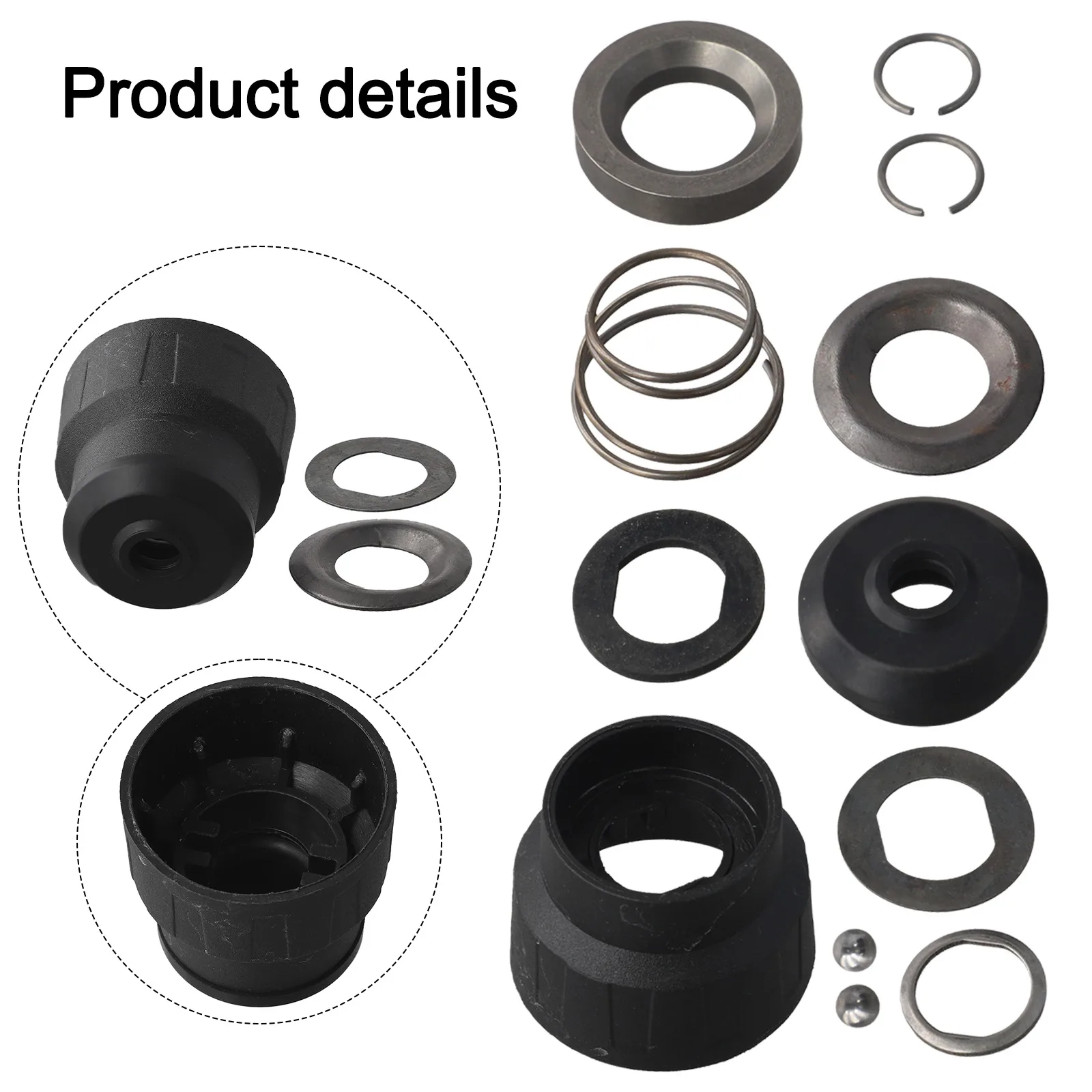 

DIY Project Repair Kit For Hammer Drill Drill Head Accessories Hammer Drill Head Accessories Repair Kit Included