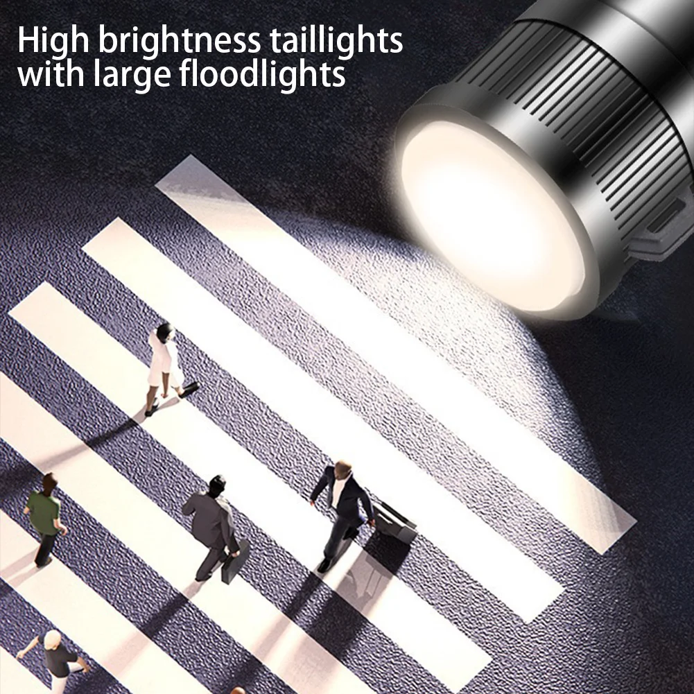 

XHP50 Мощный фонарик Дисплей мощности Мощный светодиодный фонарик 2500 мАч Мощная зум-лампа Мобильный аккумулятор для отключения электроэнергии