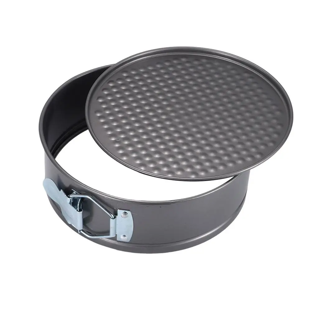 1Pcs Carbon Steel Baking Mould Leakproof with Removable Bottom Cake Baking Pan Non Stick 12/16/20/24/28cm Cake Mould