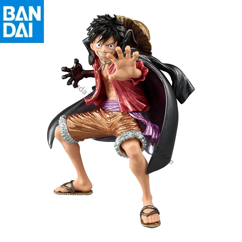 

BANDAI NAMCO BANPRESTO в наличии, оригинальная фигурка ONE PIECE KING OF ARTIST MONKEY.D.LUFFY, ПВХ, около 19 см, фигурка, модель игрушки в подарок