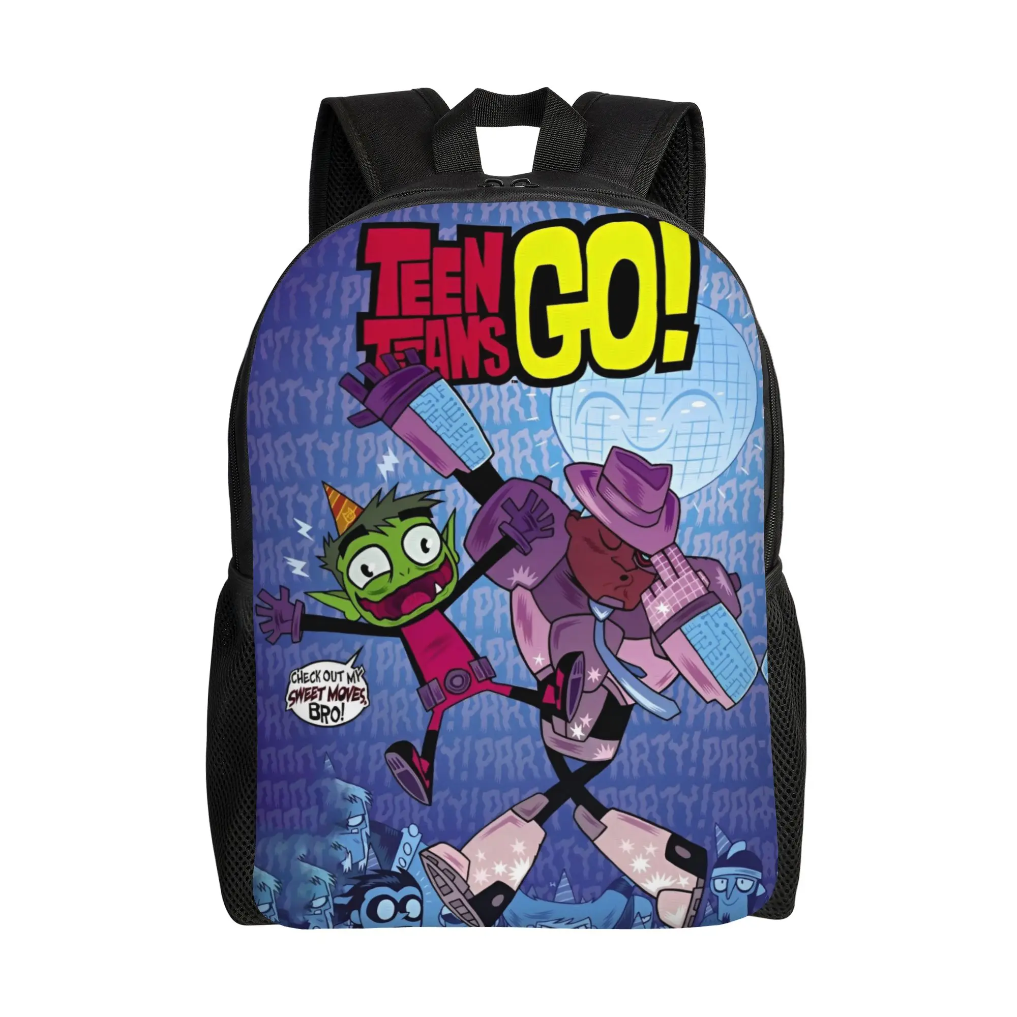 

Классический рюкзак Teen Titans Go, подарочный рюкзак для студентов, походный дорожный рюкзак для мужчин и женщин, студенческие холщовые сумки