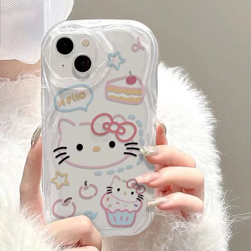 Cute Cartoon Hello Kitty Tpu Case For Honor X8 X7 X8A X7A X6 X6S X6A X7B X8B X9B X9 9X 20 50 70 90 Lite Magic 4 6 Lite Cover