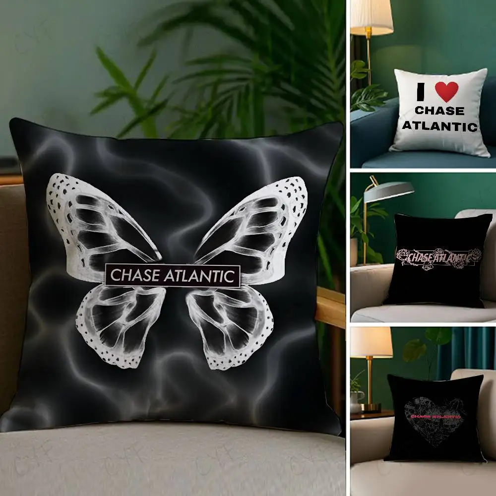 

Rock Fashion Band Chase Atlantic Pillow Case Custom Printed Brushed Fleece Pillow, Baby Skin-Touch, Eco-Friendly Dye-Sublimation