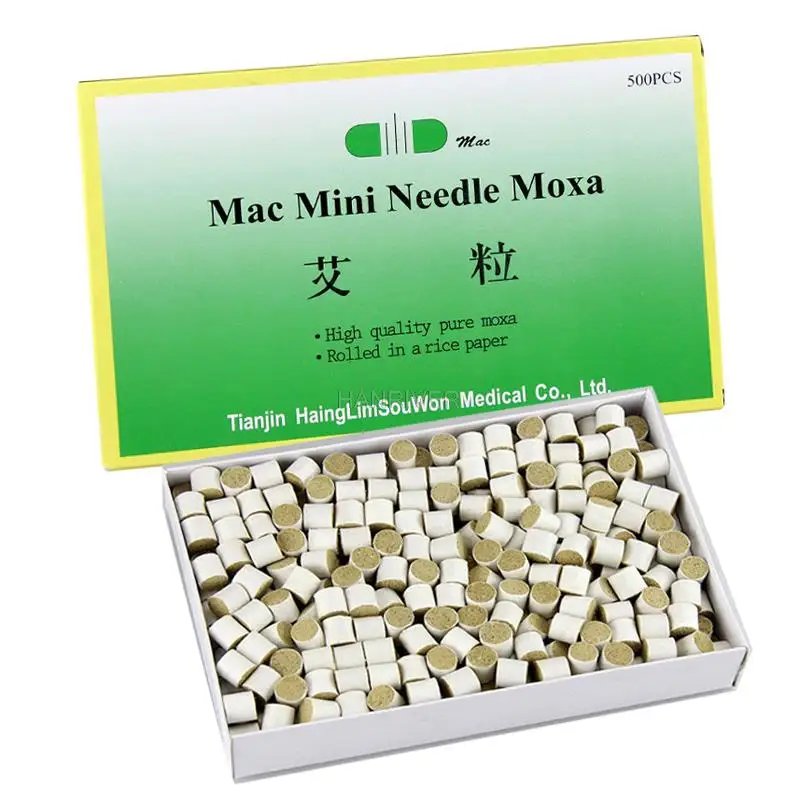 

500Pcs/box Moxa Stick Moxa Roll Moxibustion Warm Acupunctrue beauty Body Care Massage Relaxation health care