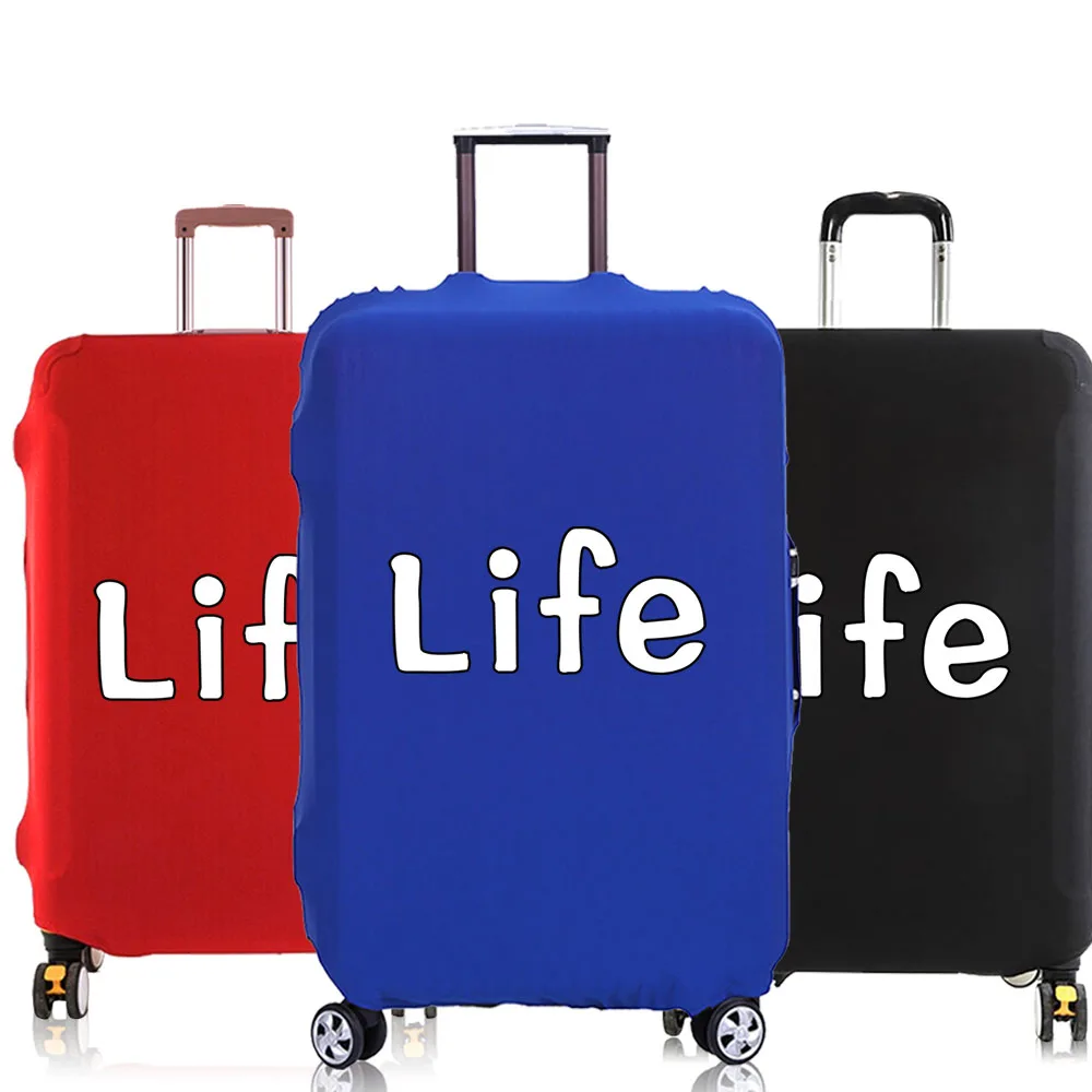 

Luggage Cover for 18-30 Suitcase Elastic protective Case Trolley Baggage coversTravel Accessories Dust cover Food Print Series