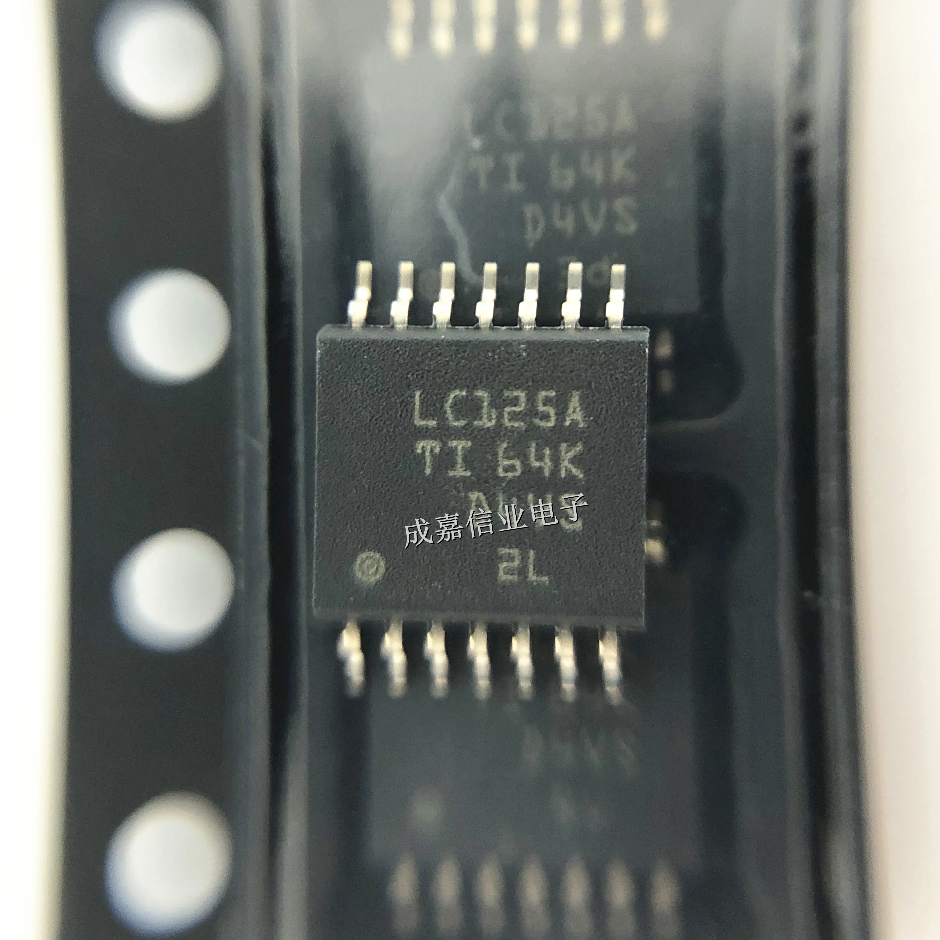10pcs/Lot SN74LVC125APWR TSSOP-14 MARKING;LC125A  Buffers & Line Drivers 4 Input