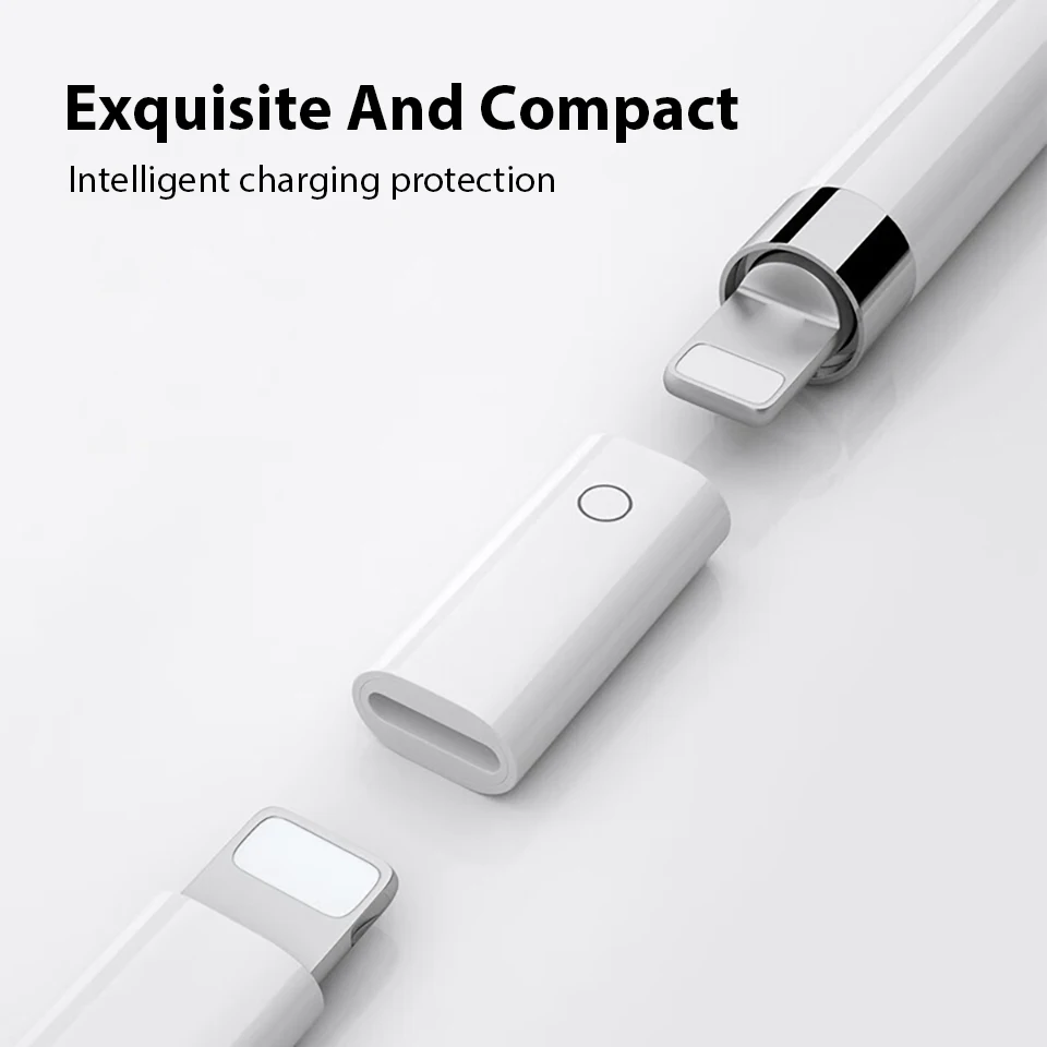Anschluss Ladegerät für Apple Touch Pens Adapter Ladekabel Kabel für Apple iPad Stylus Bleistift Easy Charge Ladegerät Zubehör – Detail 3
