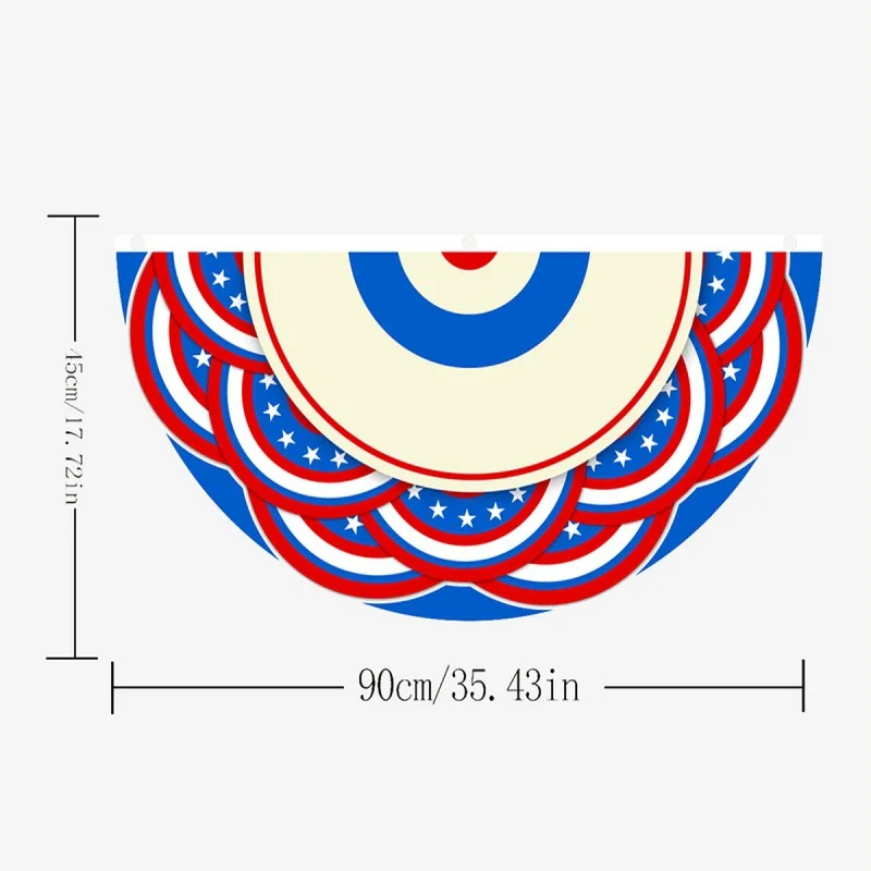 Christmas Fan Flag Fireplace Available Outdoor Flag Door Hanging Christmas Decorations Cartoon Print Hanging Fireplace Scene