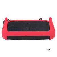 Adjustable Strap Waterproof Silicone Case For  Flip 6 With Carabiner Bluetooth-Compatible Speaker Accessory Black