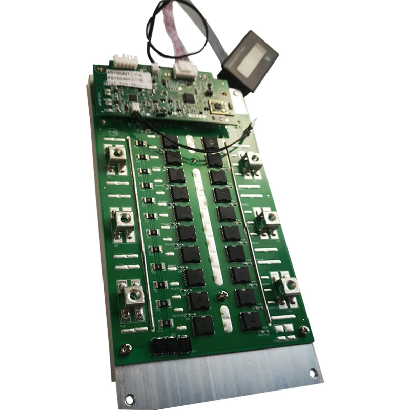 

Low Voltage Daly Smart BMS lifepo4 4S 200A 150A 100A 12.8V 14.8V Protection Board BMS Coming With LCD+BLT+Heating film