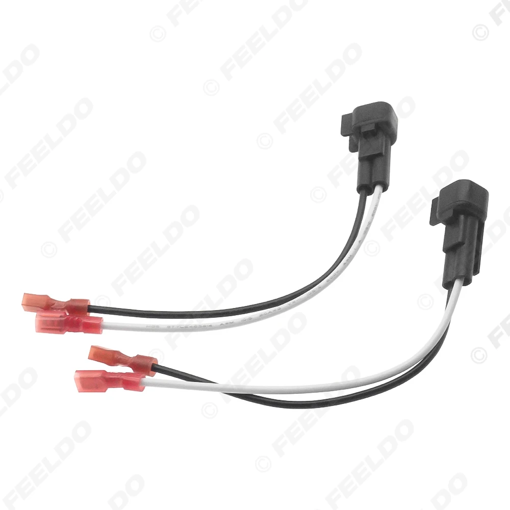 

Автомобильный 2-контактный стереодинамик, жгут проводов, адаптер для Ford, автомобильный динамик, сменное подключение, вилки, кабели