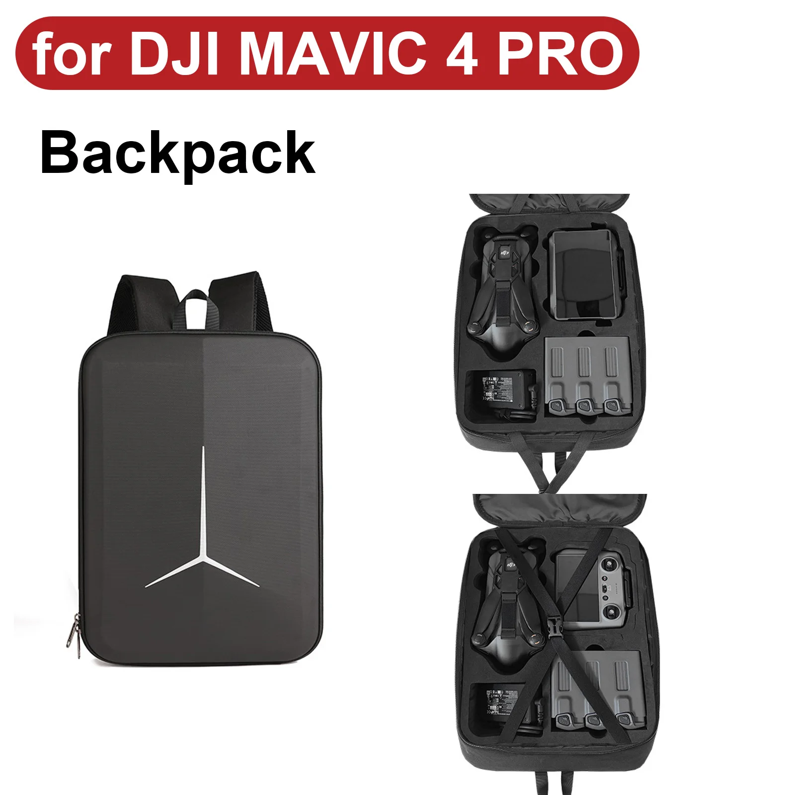 drone backpack mavic mini DJI Mini3 / Mini3 PRO / Mini4 PRO storage bag hard shell storage box accessories Perfectly organized Dji Mini Best Drone Backpack