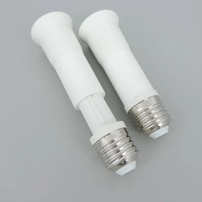 

11cm to 13cm E27 to E27 Lengthen Screw LED bulb Base Lamp Telescopic extension Holder Converter Light power Socket Adapter