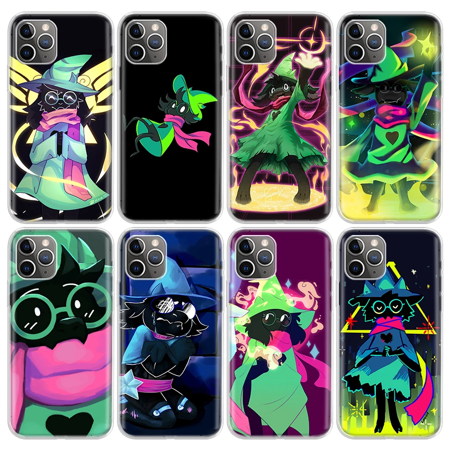 Deltarune Ralsei By Lileaves Phone Case For Apple iPhone 11 13 14 15 16 12 Pro Max SE X XR XS 7 8 Plus Pattern Soft TPU Back Cov