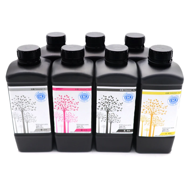 Imagem -04 - Tinta Impressora uv Dura Compatível para Tinta uv Sakata Compatível para Toshiba Ce4 Ricoh g5 g6 Jhv70 Ce2 Ce4 Impressão Ihj 1000ml