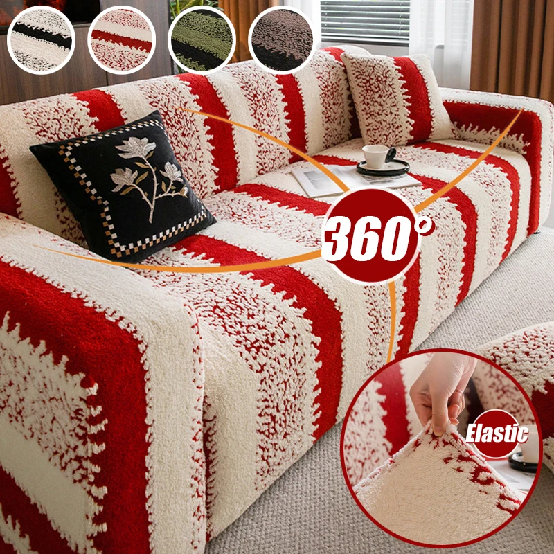 

1/2/3/4 Seater Elastic Jacquard Sofa Cover All Inclusive Anti Slip Sofa Seat Cushion Cover Pet-friendly Washable Couch Protector