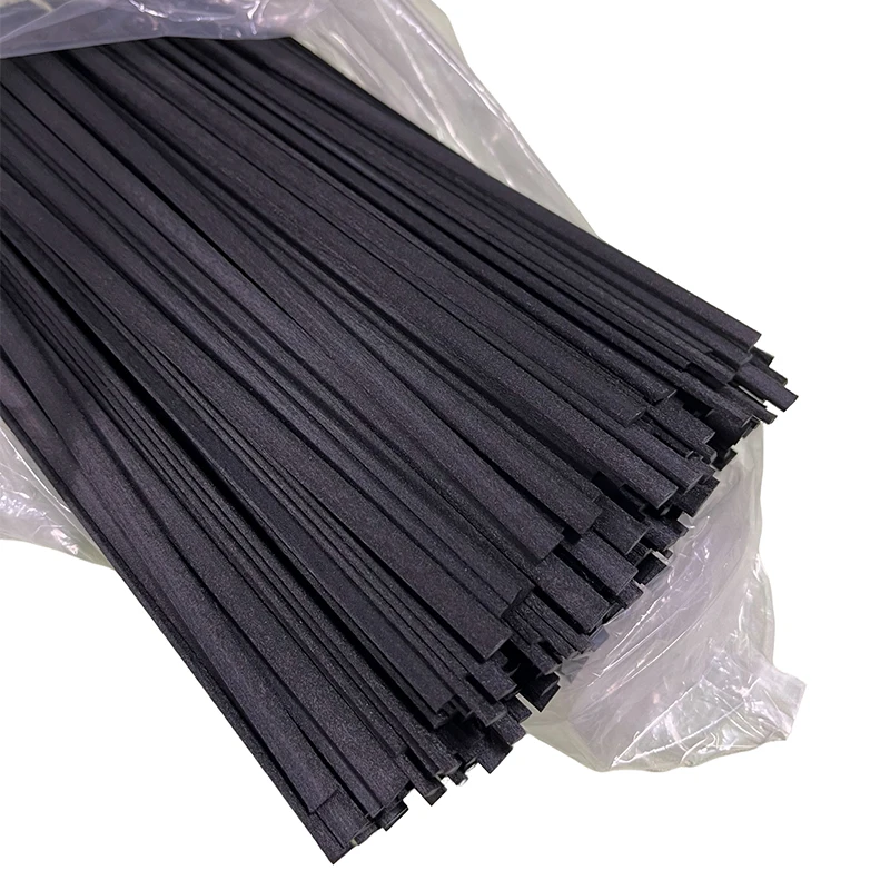 1000 pçs l25cm palitos difusores de palheta de fibra plana varas difusoras de palhetas varas de fragrância para casa para ambientador decoração de casa