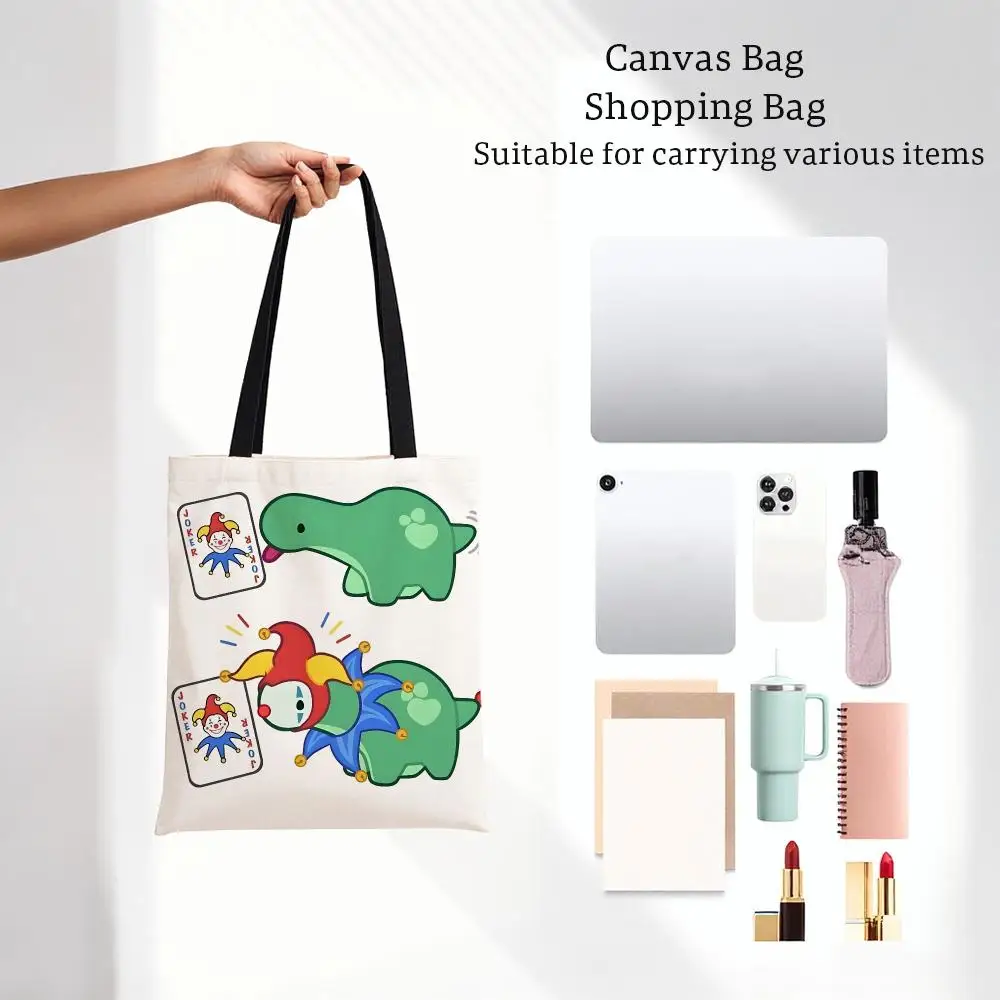 Legend Creature Nessie Loch Ness Monster Storage Bags Bags Series Print Bag Lightweight Shoulder Daily Shopping Bags