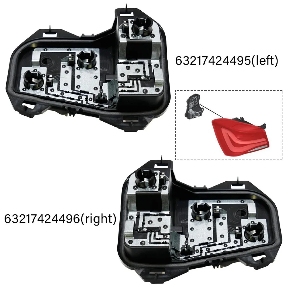 

Для BMW 1 серии F20 F21 LCI 2014-2019 63217424495 63217424496 1x задняя левая и правая боковая лампа, держатель лампы, аксессуары для панели