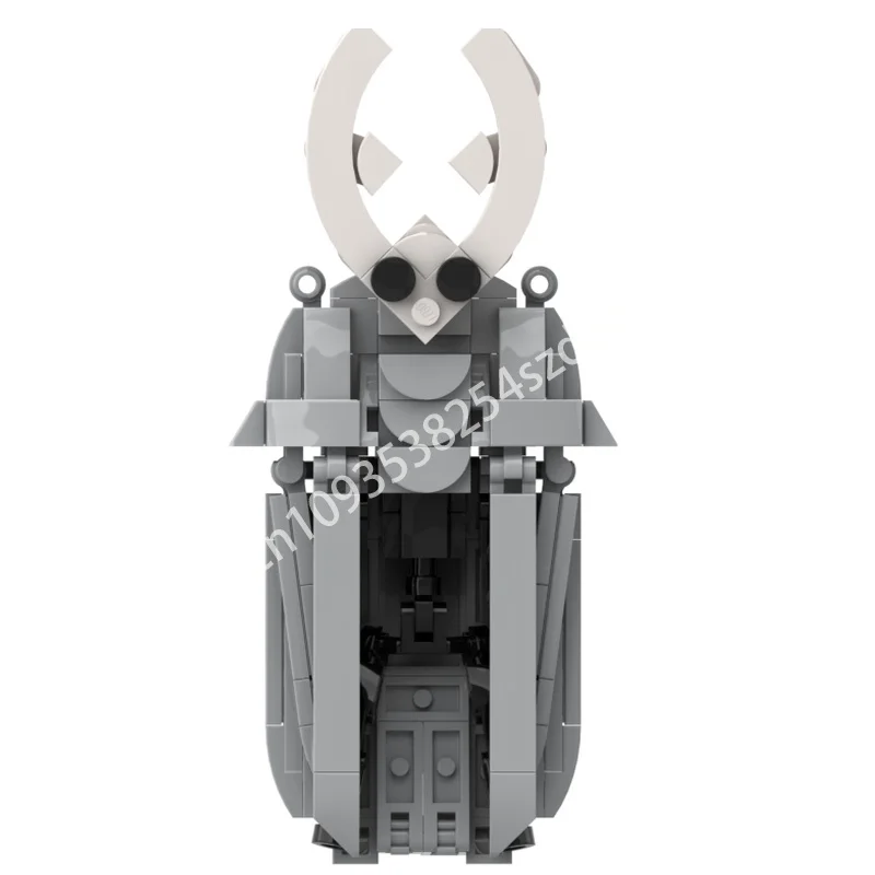 

167 шт. MOC полые рыцарские чистые сосуды с доспехами, строительные блоки, логическое мышление, образовательная идея, рождественская игрушка в подарок