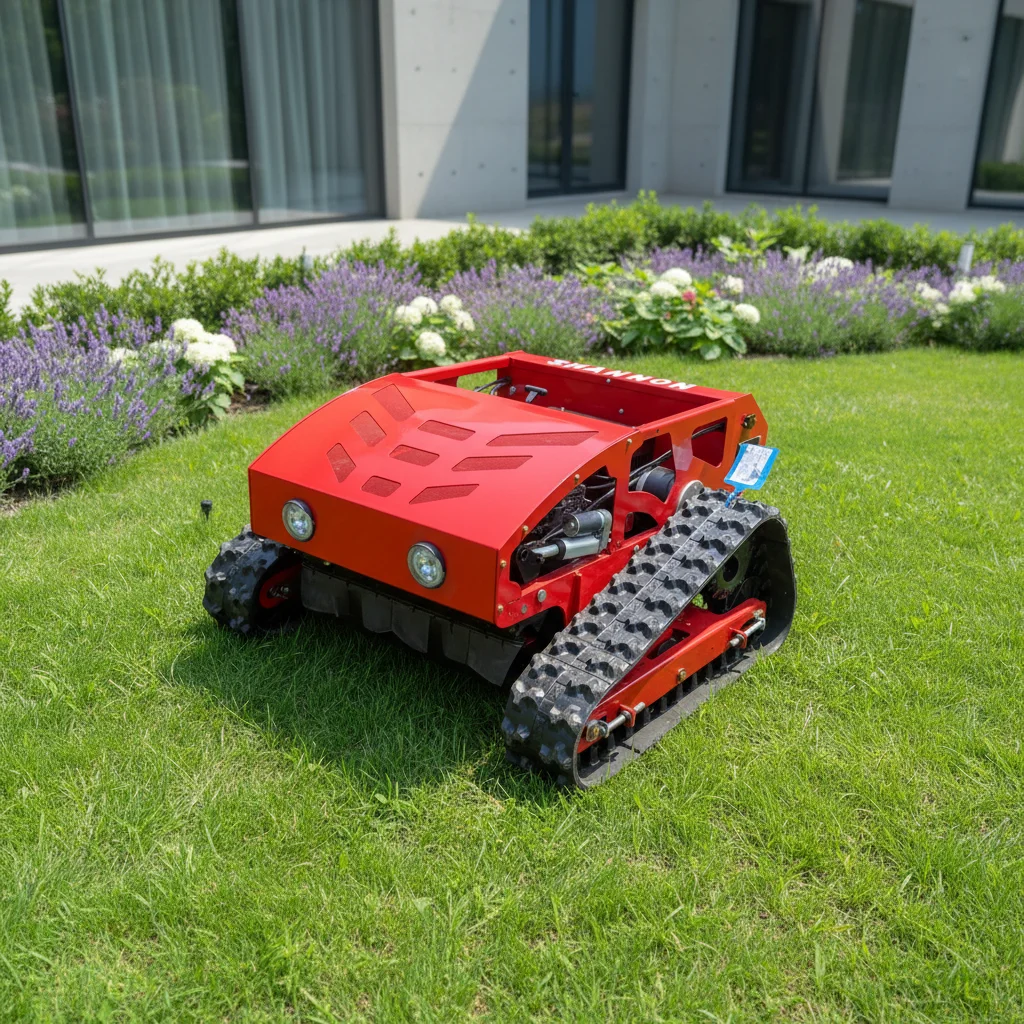 Super Power 608cc RC Lawn Mower 1200mm Cutting Width Heavy Duty Remote Control Mower for Agricultural Industrial Grass Cutting
