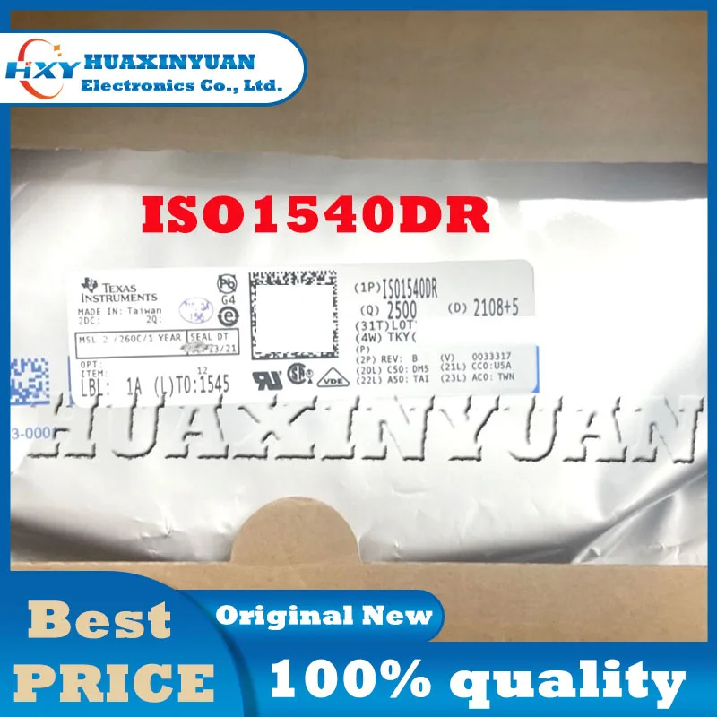 1PCS/LOT ISO1540DR SOP8 IS ISO15 ISO154 ISO1540 ISO1540D digital isolator New and Original  Ic Chip In Stock IC